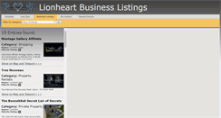 Desktop Screenshot of listings.lionheartsl.com
